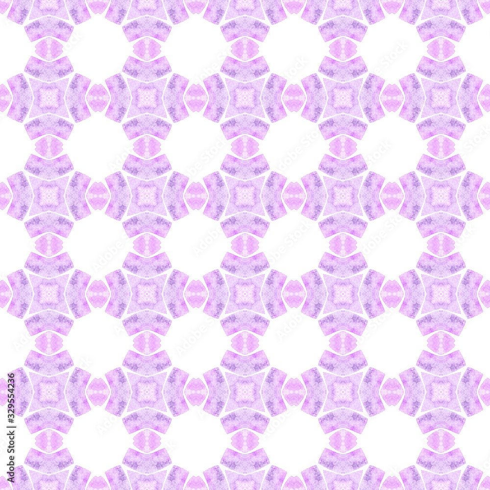 Mosaic seamless pattern. Purple imaginative boho Mosaic seamless pattern. Purple imaginative boho