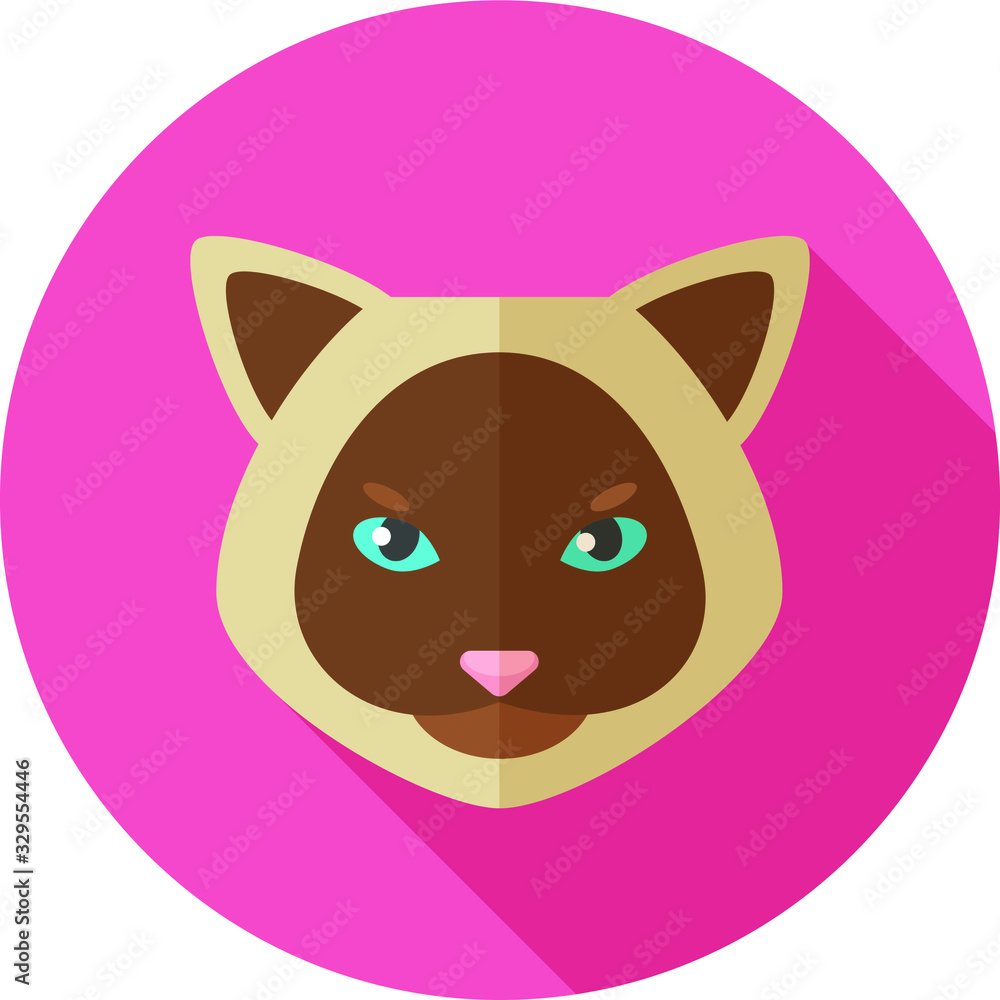 Flat animals art boards vector Flat animals art boards vector