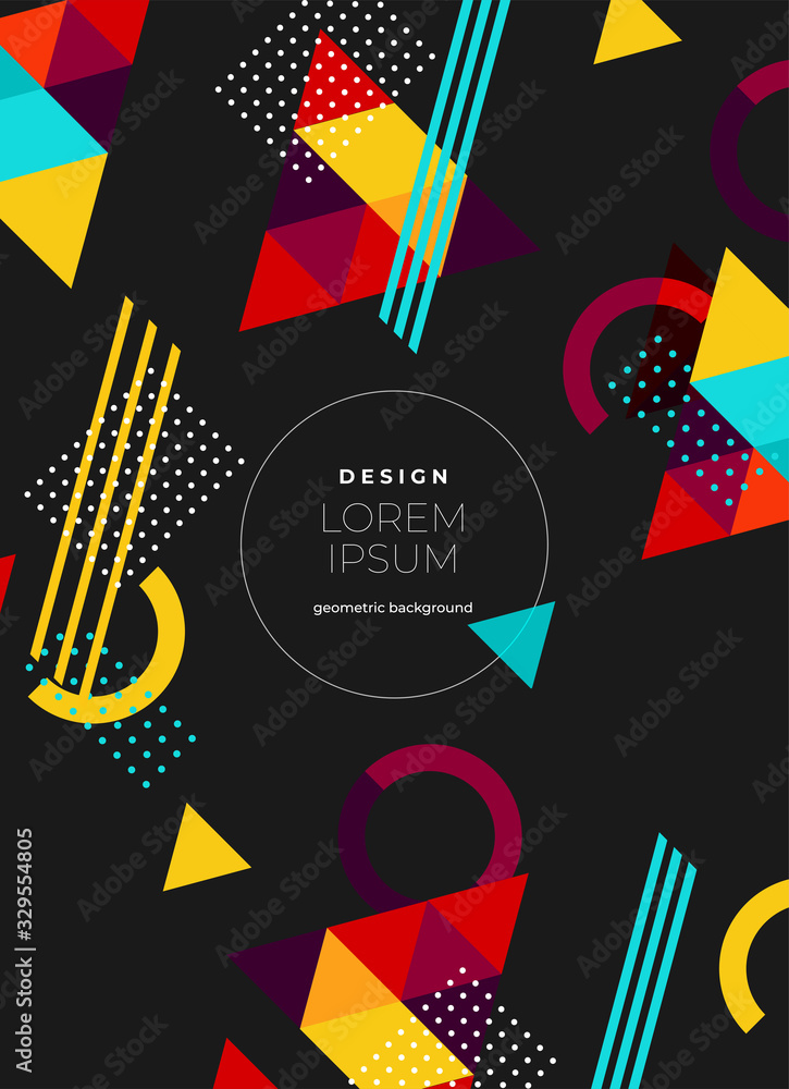 Flat vector. Minimal geometric background. Dynamic shapes composition. Eps10 vector. Flat vector. Minimal geometric background. Dynamic shapes composition. Eps10 vector.