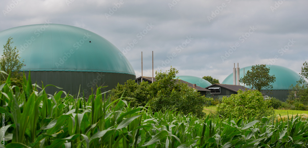 Biogasanlage zur Stromerzeugung und Energiegewinnung
