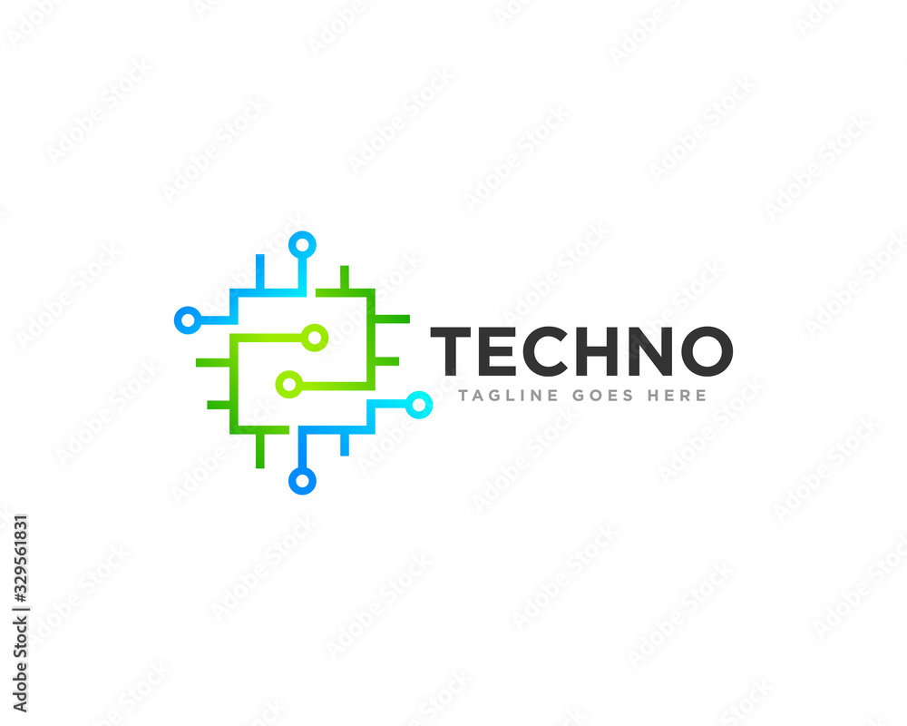 Technology Logo Icon Design Vector Technology Logo Icon Design Vector