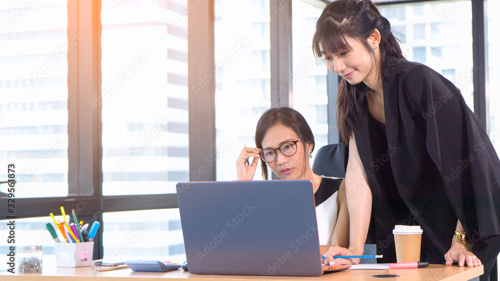 Asian business people team meeting in modern office working design planning and ideas concept Asian business people team meeting in modern office working design planning and ideas concept
