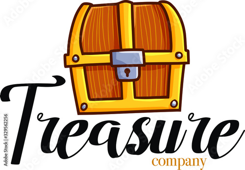Cute and funny logo for vintage treasure company