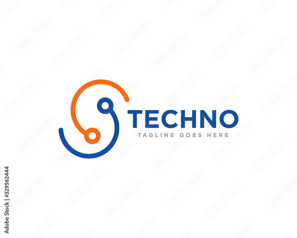 Technology Logo Icon Design Vector Technology Logo Icon Design Vector