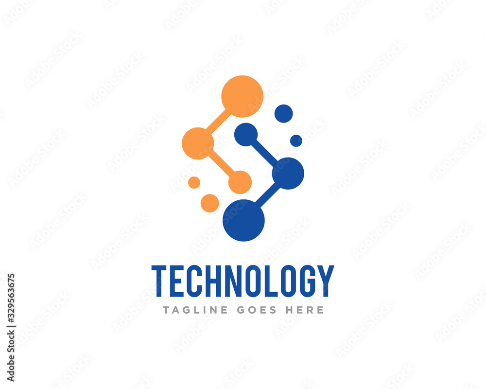 Technology Logo Icon Design Vector Technology Logo Icon Design Vector