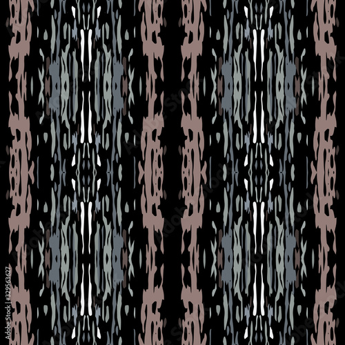 Batik, Hand Drawn. Paint Texture Ornament. 