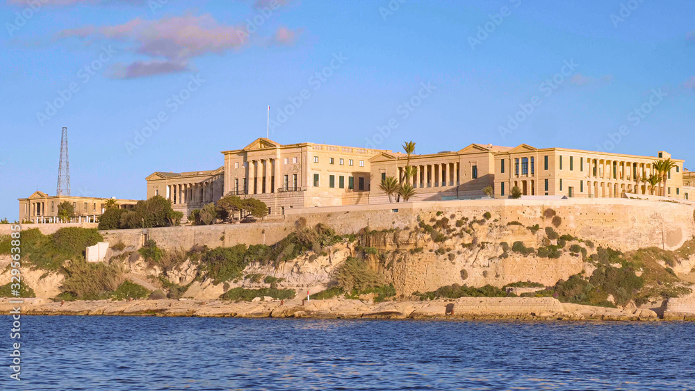 Famous Villa Bighi in Valletta - travel photography