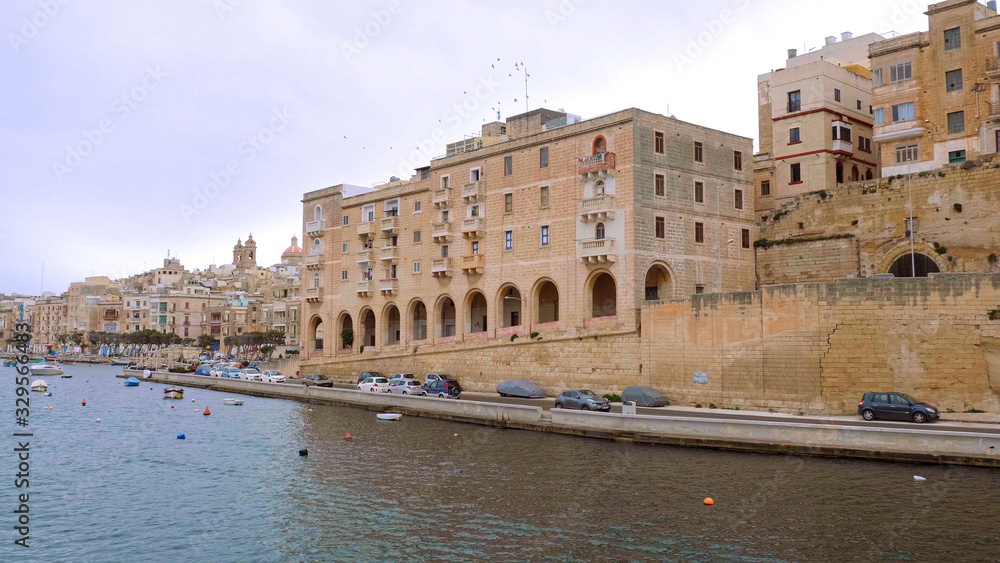 Beautiful Grand Harbour of Valletta Malta - travel photography