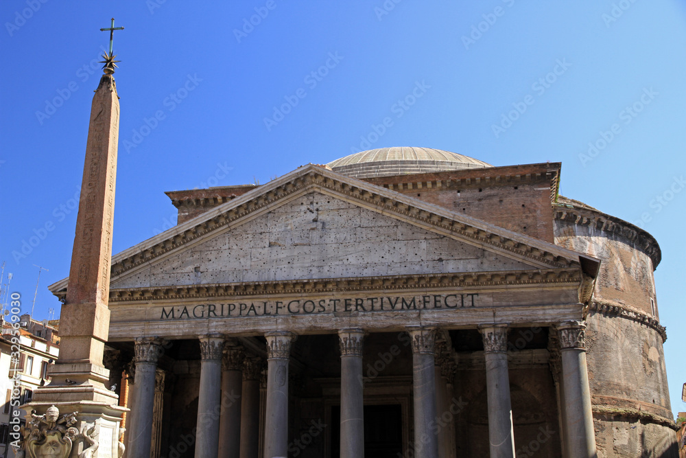Pantheon, former Roman temple, now a Catholic church in Rome, Italy