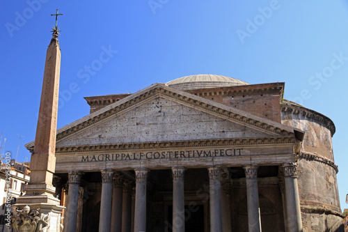 Pantheon, former Roman temple, now a Catholic church in Rome, Italy