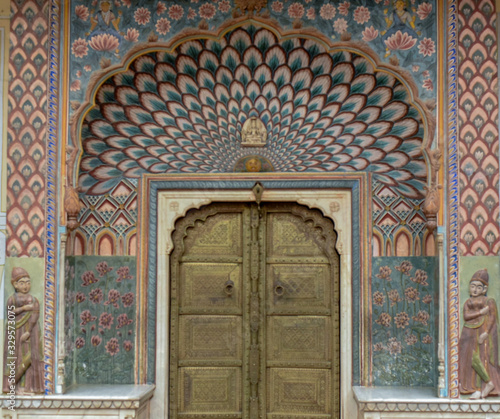 City Palace  Jaipur  Rajasthan  India
