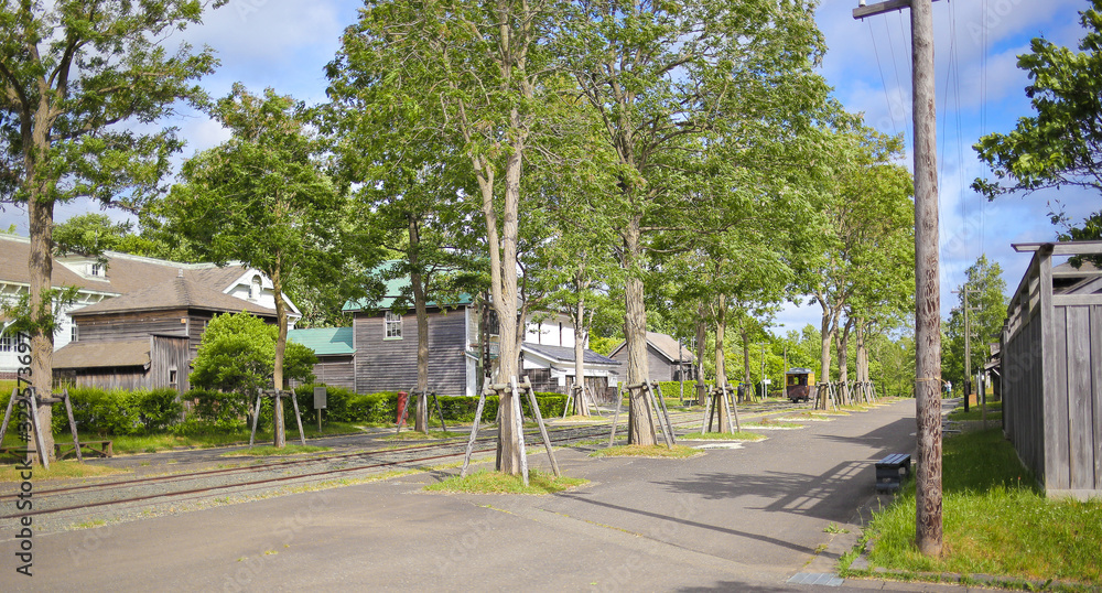 北海道開拓の村の風景