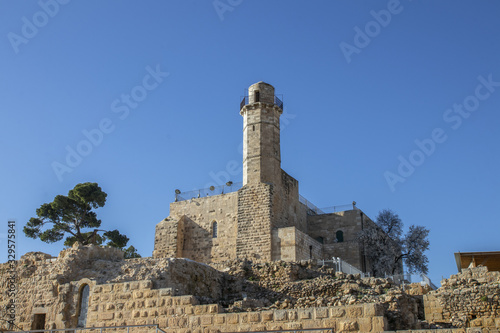 Nebi Samuel mosque in palestine occupied