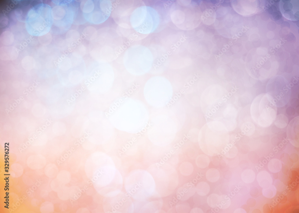 abstract bokeh background with glitter lights and gradient sunset colors abstract bokeh background with glitter lights and gradient sunset colors