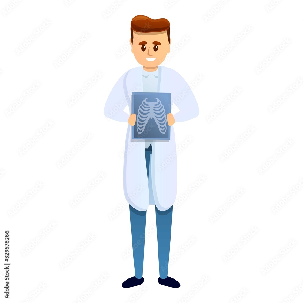 Professional doctor icon. Cartoon of professional doctor vector icon for web design isolated on white background Professional doctor icon. Cartoon of professional doctor vector icon for web design isolated on white background