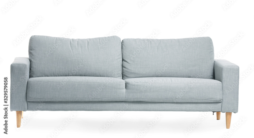 Modern sofa on white background Modern sofa on white background