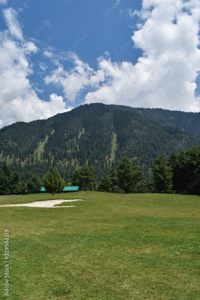 landscape in the mountains