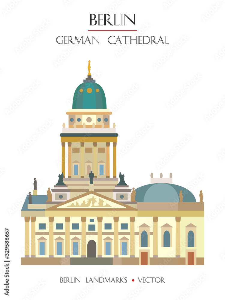 Colorful German Cathedral Colorful German Cathedral