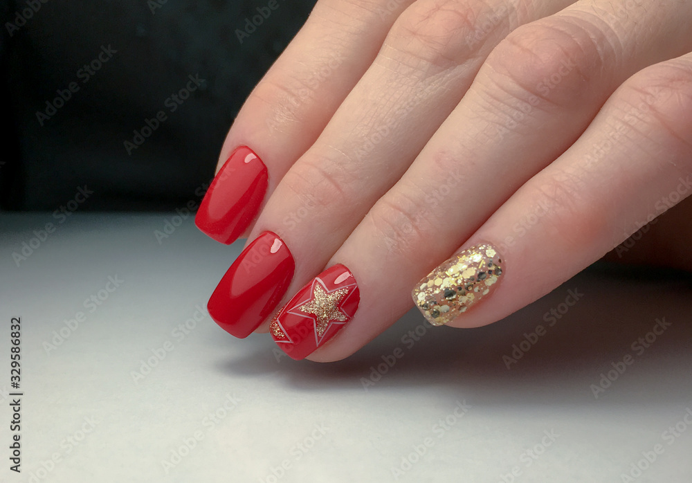 manicure design in a beauty salon manicure design in a beauty salon