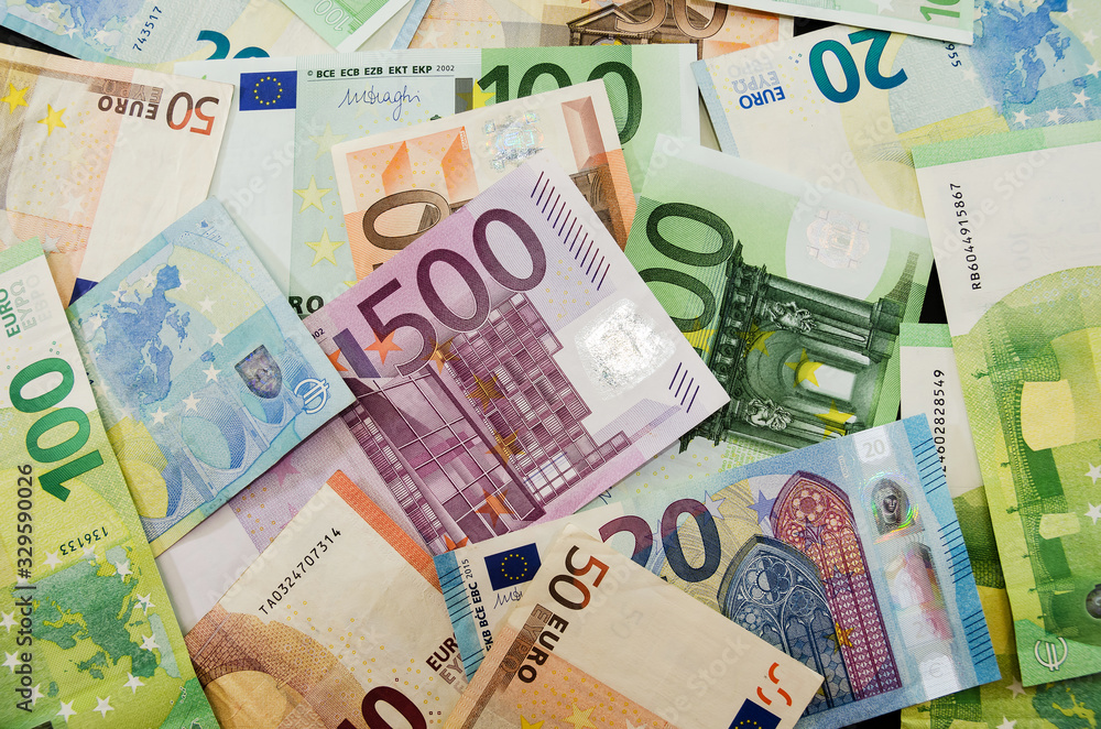 Euro banknotes. Money background. Business concept. A lot of money for the background. Euro banknotes. Money background. Business concept. A lot of money for the background.