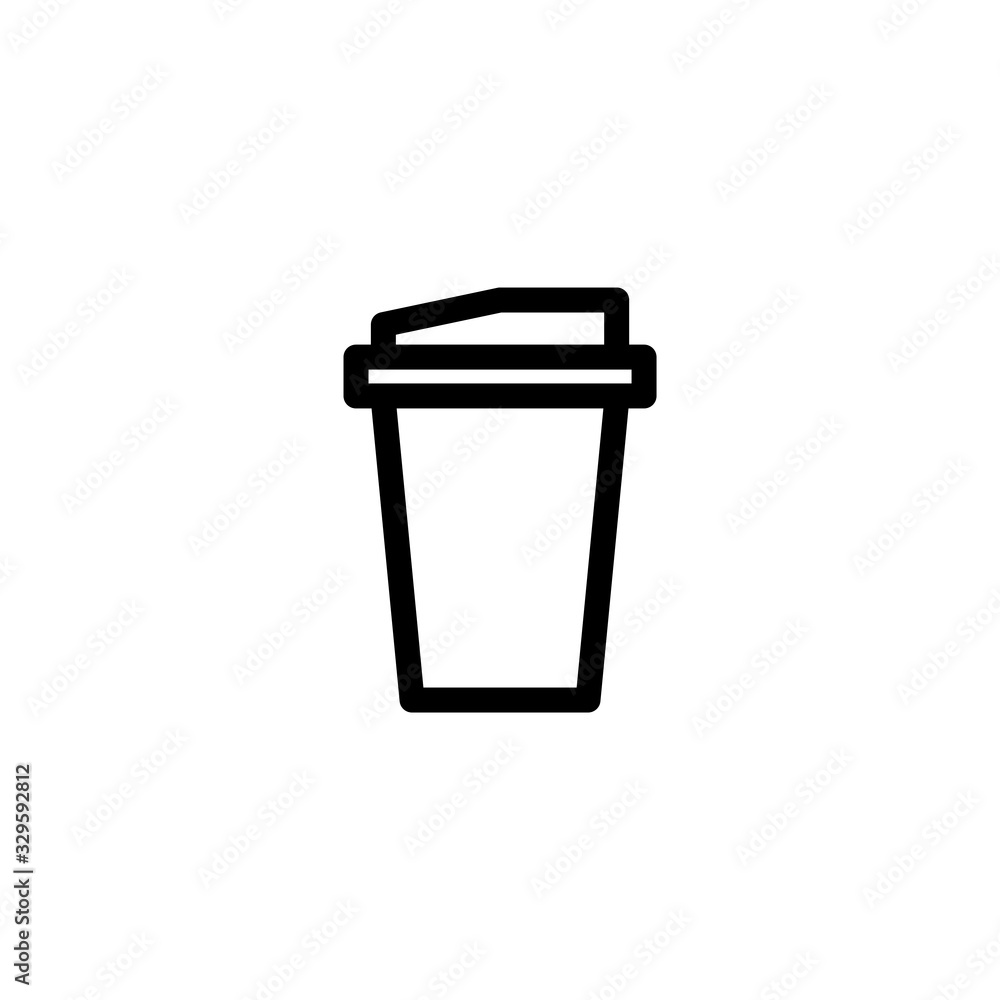 Vector illustration, paper cup coffee icon design Vector illustration, paper cup coffee icon design
