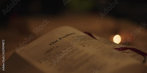 Open bible  photo