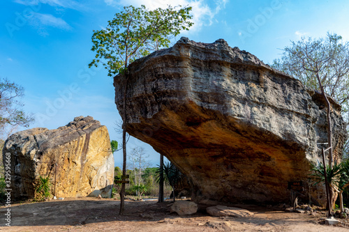 Boulder at Nam Phong National Park