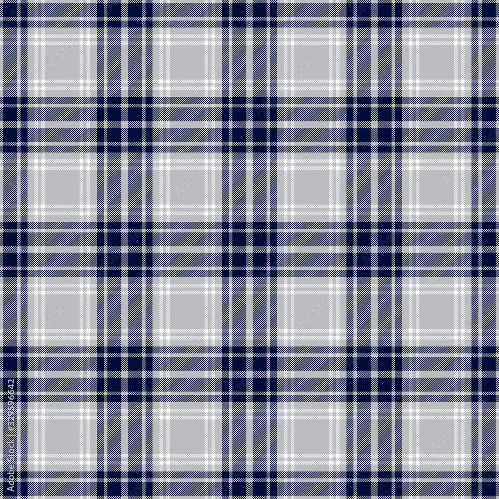 Blue and gray tartan plaid design. Scottish textile pattern blend. Blue and gray tartan plaid design. Scottish textile pattern blend.
