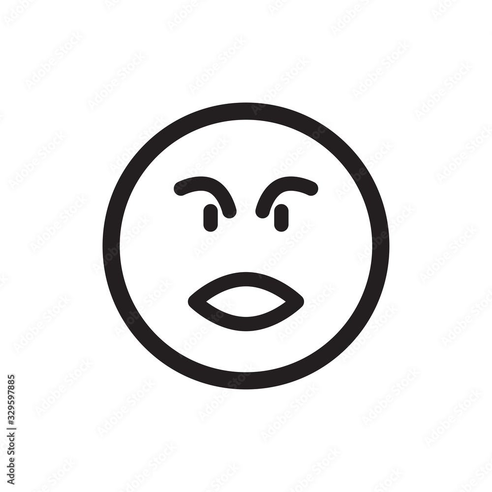 emotion icon in trendy flat style emotion icon in trendy flat style