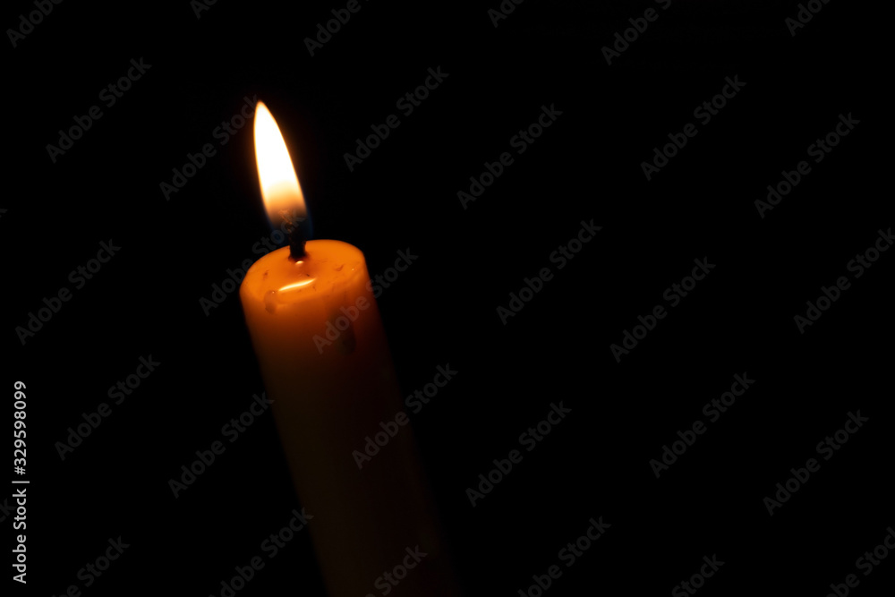 Candlelight in the night about religion Candlelight in the night about religion