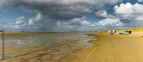 am Strand von Rømø in Dänemark