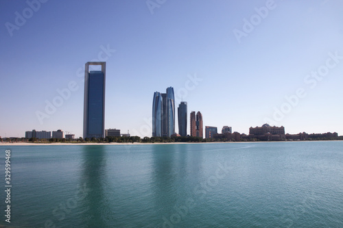 Modern buildings of Abu Dhabi © Frenchiebuddha