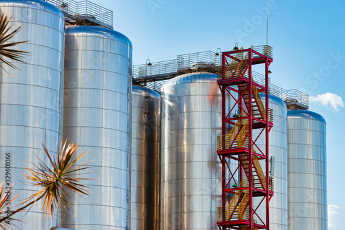 Valokuva Detail of beer production plant