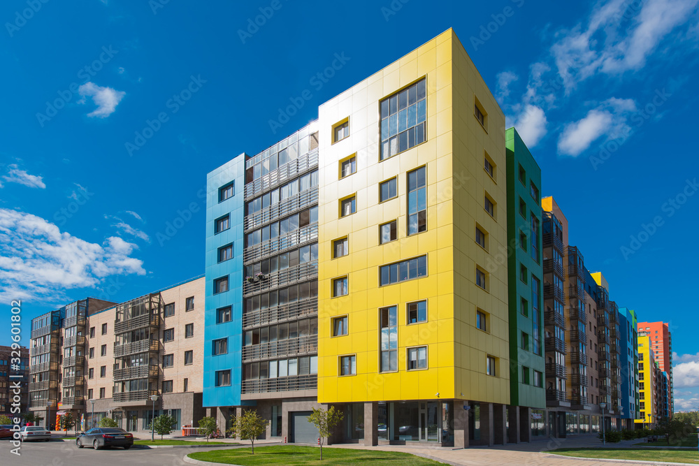 Modern building with blue sky Modern building with blue sky