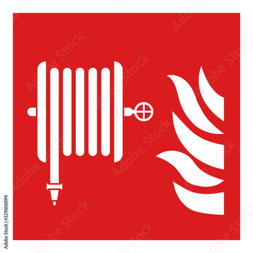 Fire safety icon. Fire emergency icon.