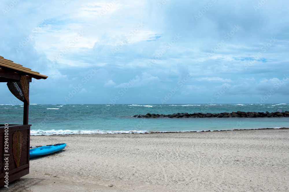 beach and sea