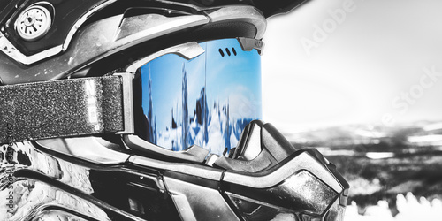 vision of a sled riders