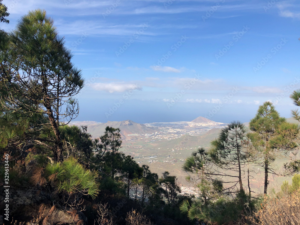 Hiking scenery on Gran Canaria