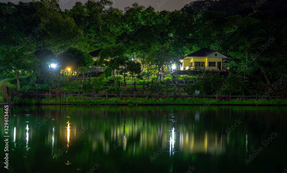 Fototapeta premium house in the night