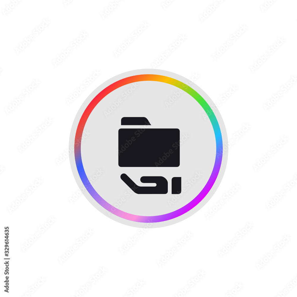 Share Folder - Modern App Button Share Folder - Modern App Button