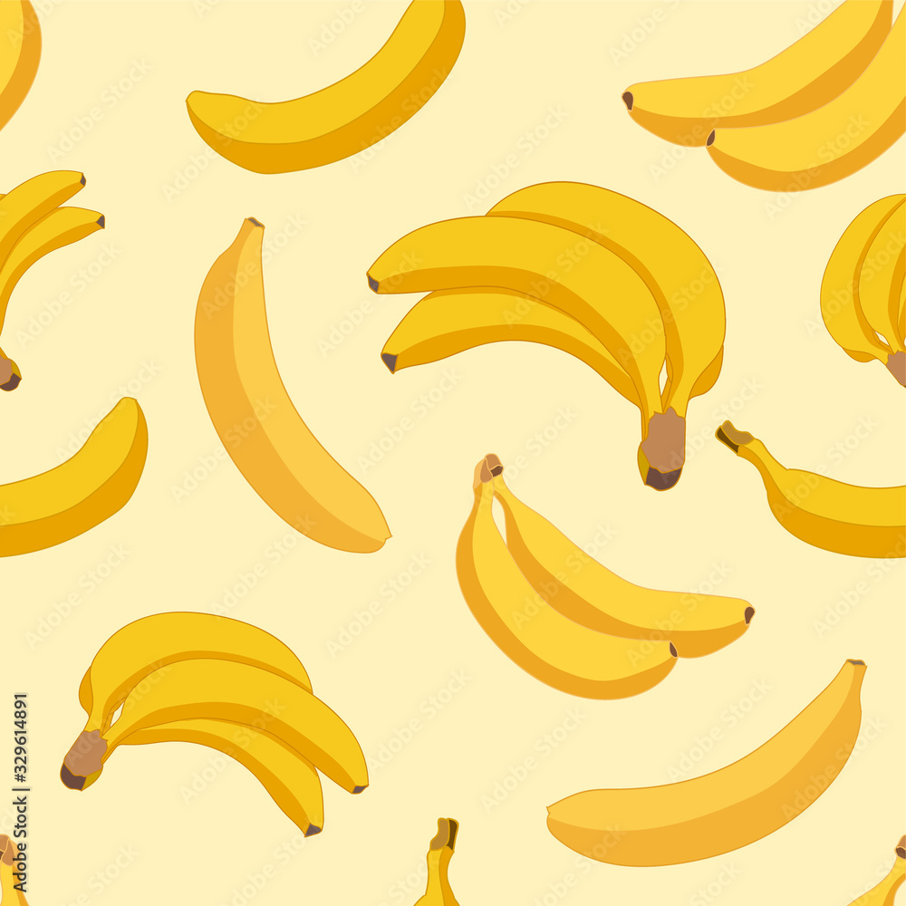 seamless repeating pattern of bananas seamless repeating pattern of bananas