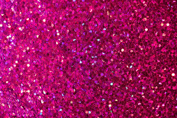 Macro abstract background of beautiful rose color glitter texture