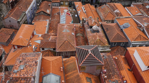 Bird's eye view of Porto, Portugal