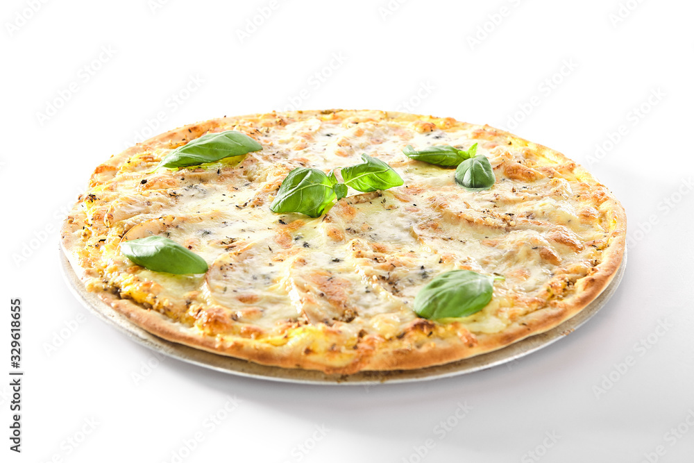 Sweet Dessert Pizza or Brazilian Pizza with Pear, Nuts and Gorgonzola Sweet Dessert Pizza or Brazilian Pizza with Pear, Nuts and Gorgonzola