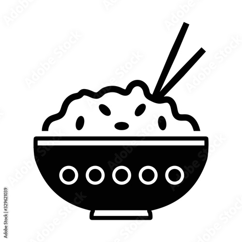 Mongol warrior simple icon food