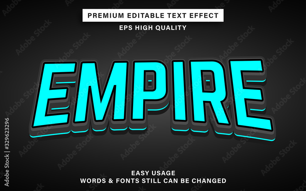 Fototapeta premium esports text effect