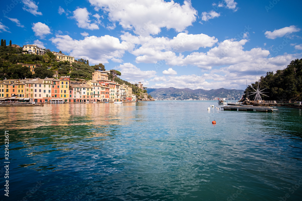 Naklejka premium Portofino bay, Italy.