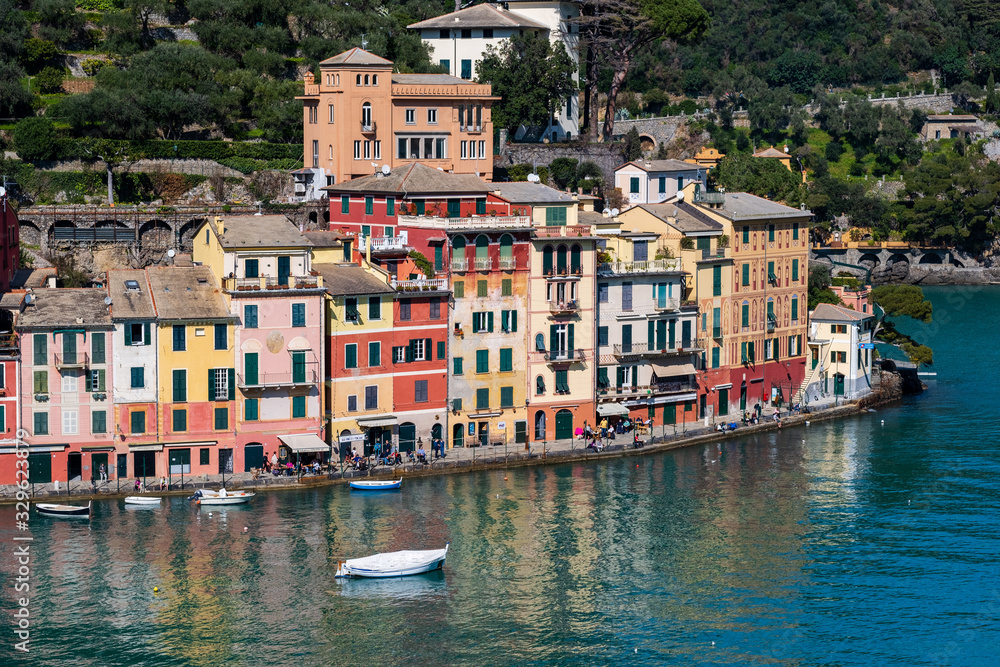 Portofino bay, Italy.