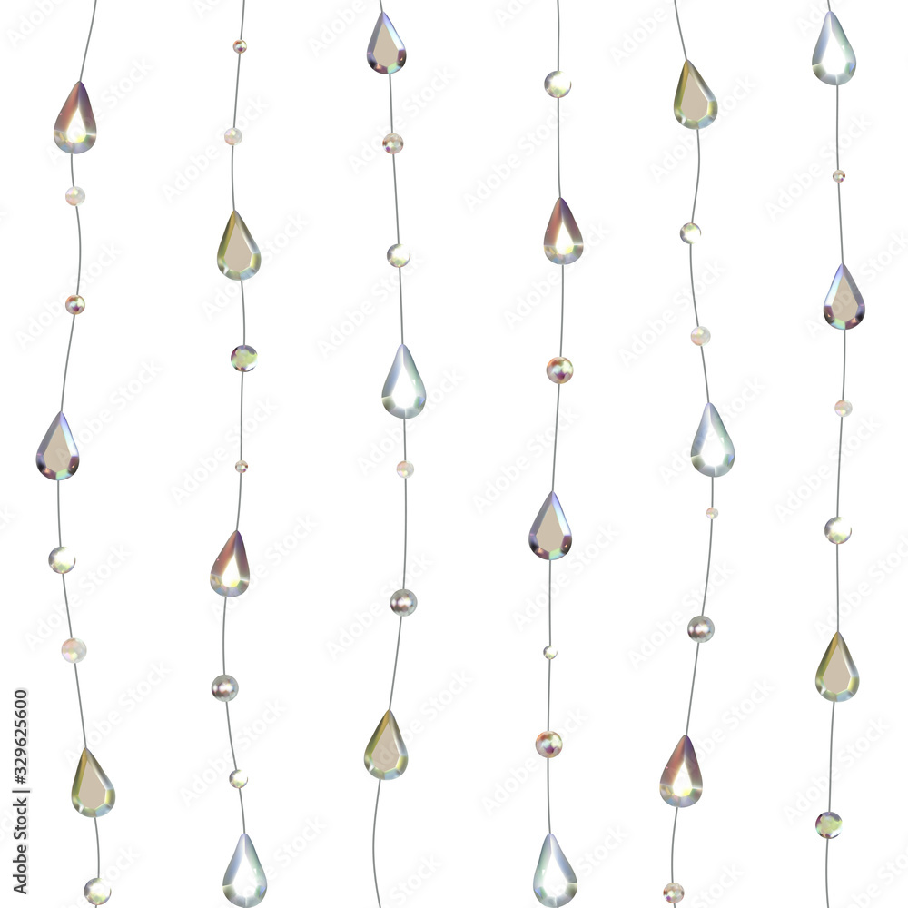Abstract vector illustration. Seamless pattern. Gems. Jewelry. Abstract vector illustration. Seamless pattern. Gems. Jewelry.