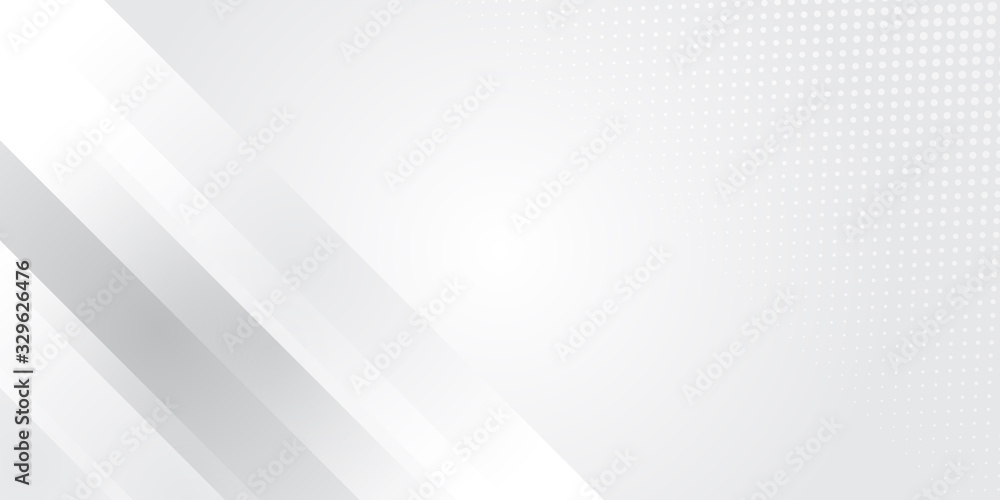 Grey white abstract background geometry shine and layer element vector for presentation design. Vector illustration design for presentation, banner, cover, web, flyer, card, poster, and wallpaper Grey white abstract background geometry shine and layer element vector for presentation design. Vector illustration design for presentation, banner, cover, web, flyer, card, poster, and wallpaper